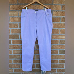 Marina Rinaldi lavender pants size 4 x